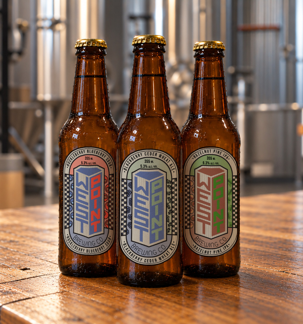 West Point Brewing bottles