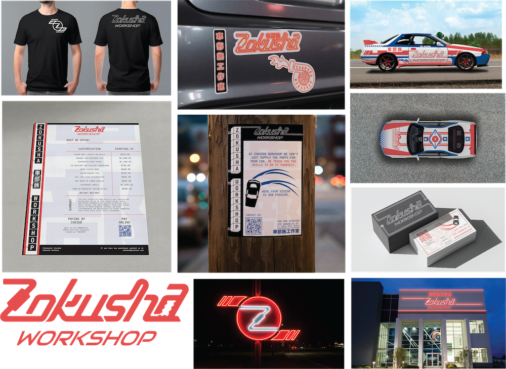 zokusha customs all asset designs